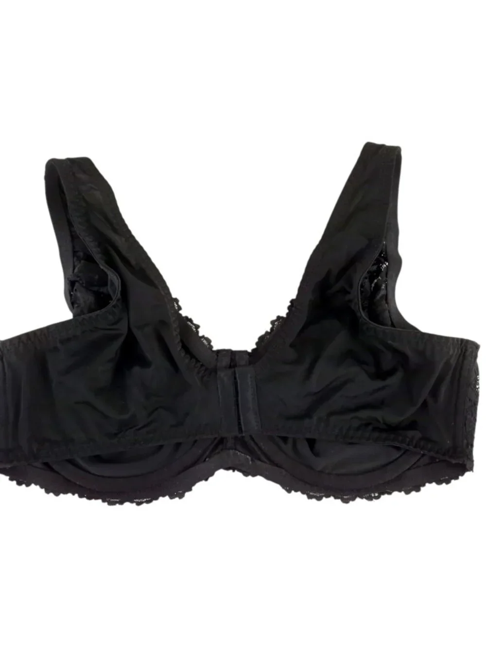 Breezies Black 40C Soft Support Lace Underwire Bra